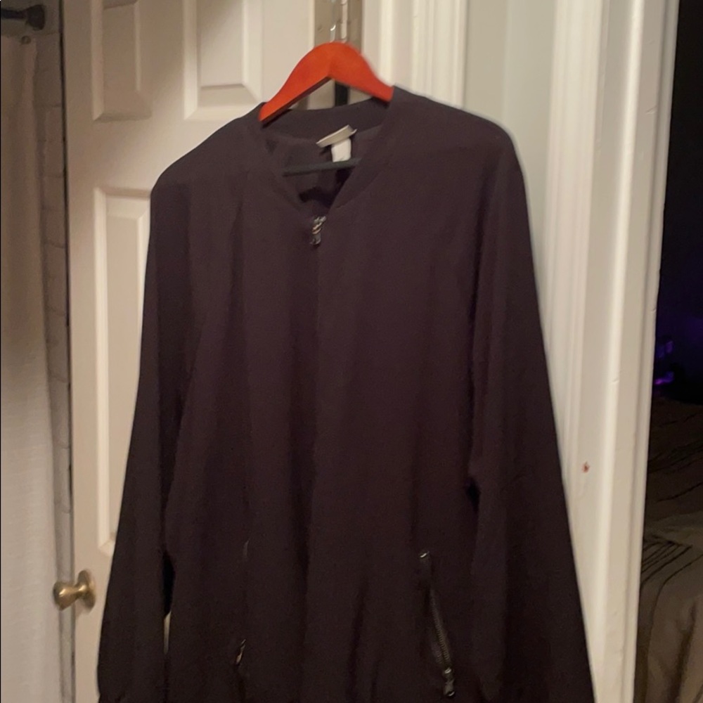 Ava and Viv black light bomber jacket